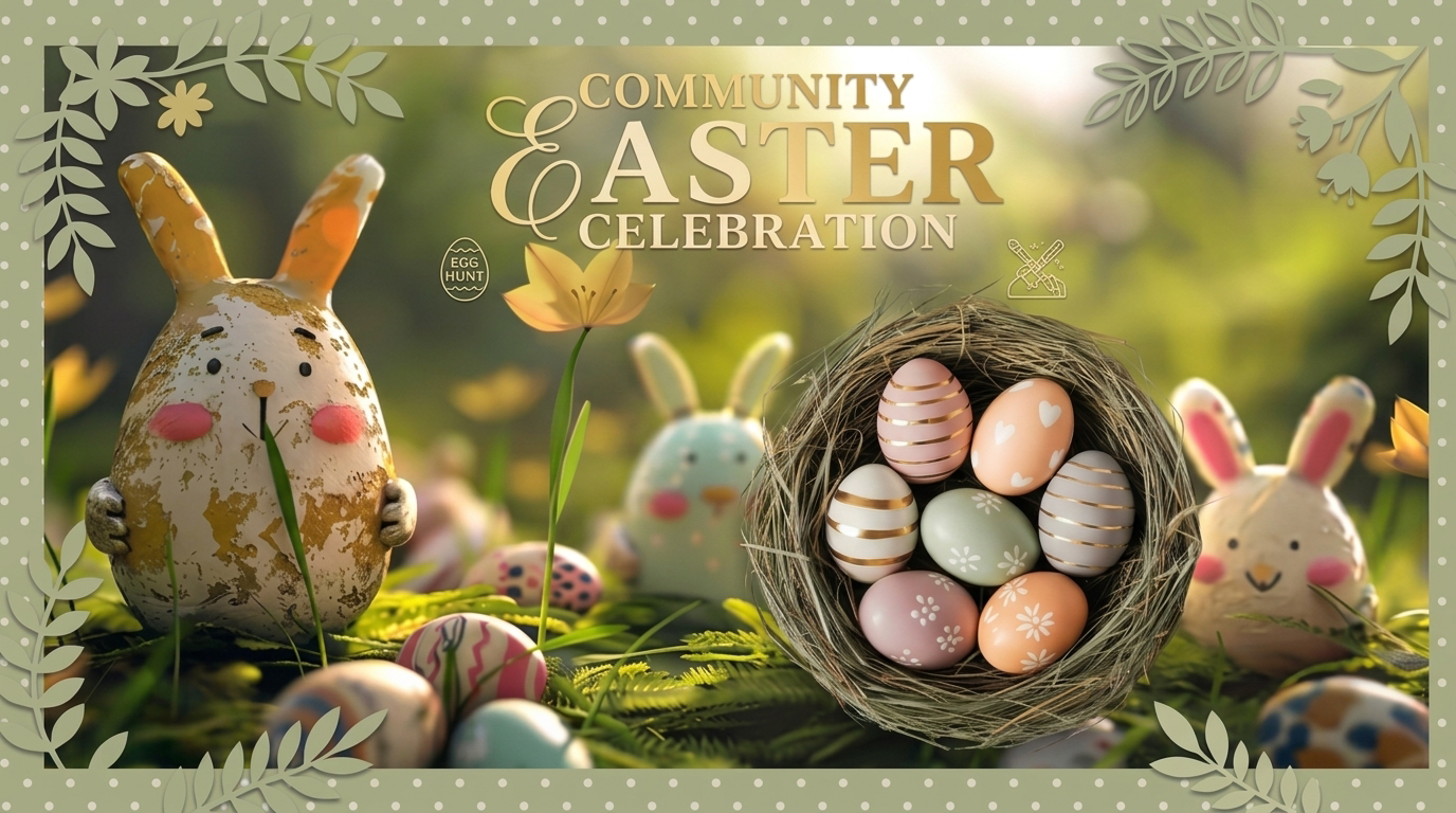 Osterbrunch im Schlossgarten von Schloss Thalheim