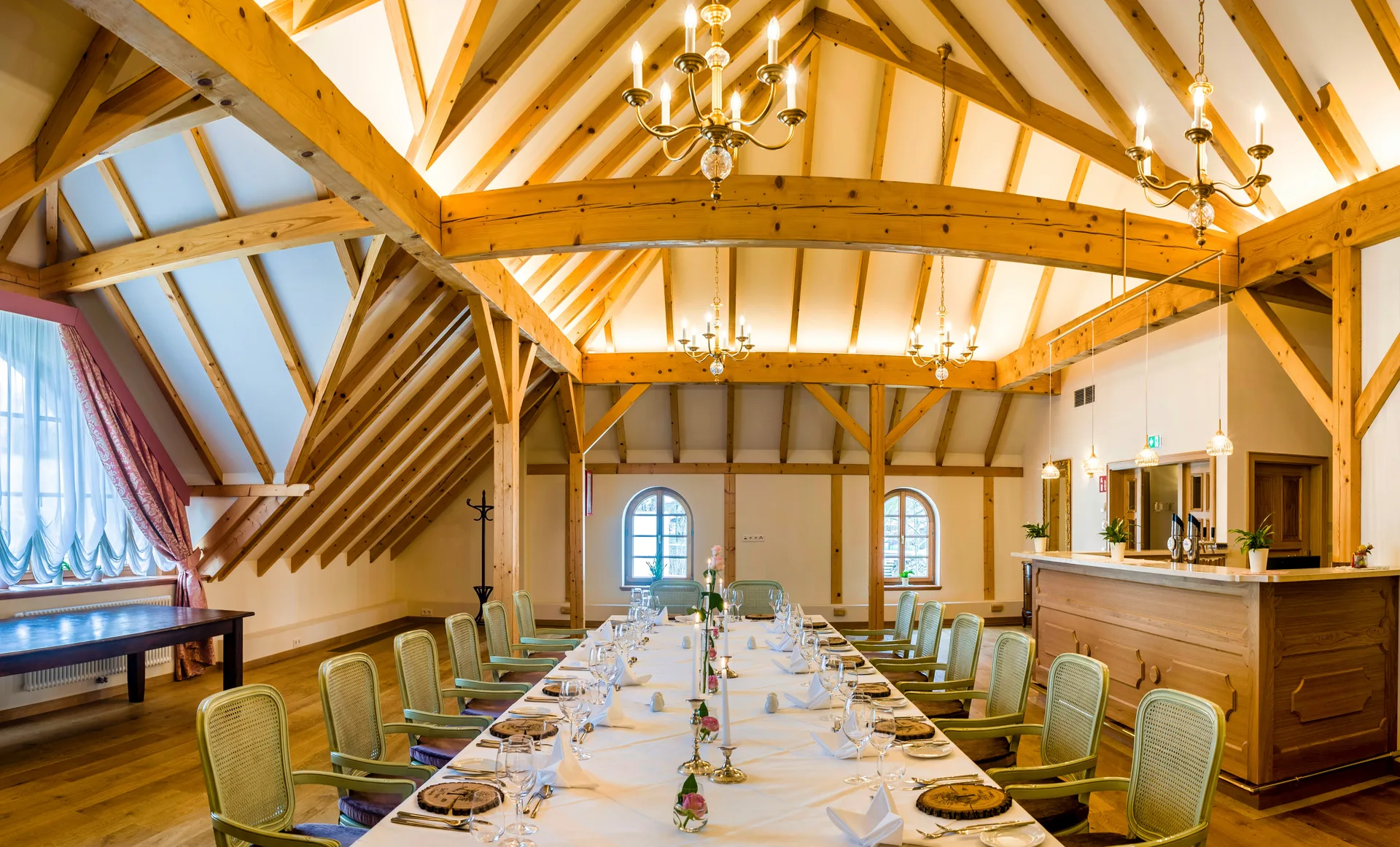 Raum Provence in Schloss Thalheim