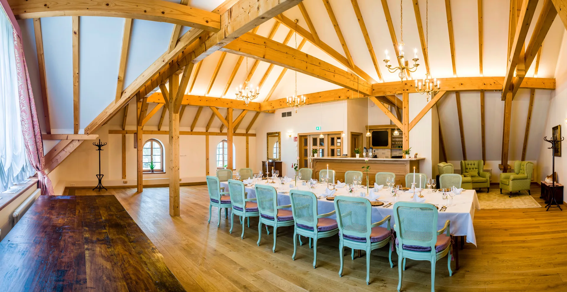 Raum Provence in Schloss Thalheim