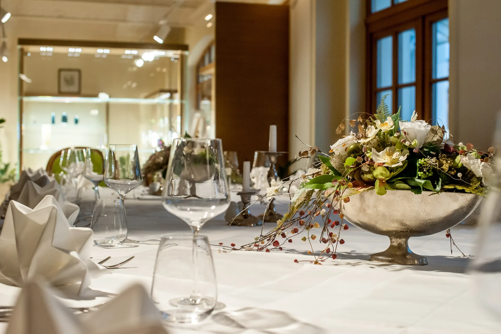 Salon Edelstein in Schloss Thalheim