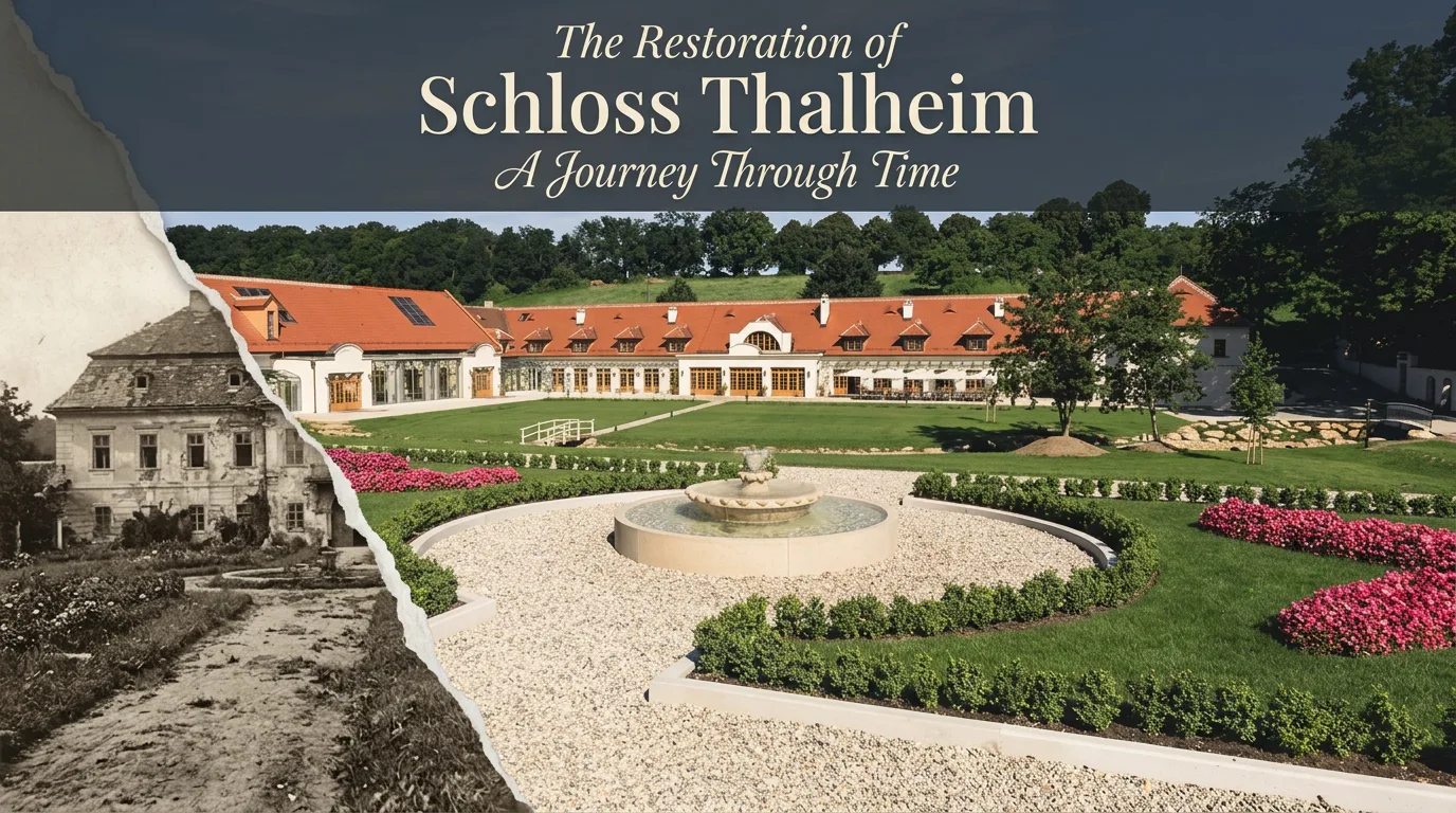 Restaurierung von Schloss Thalheim — historische Bausubstanz erhalten