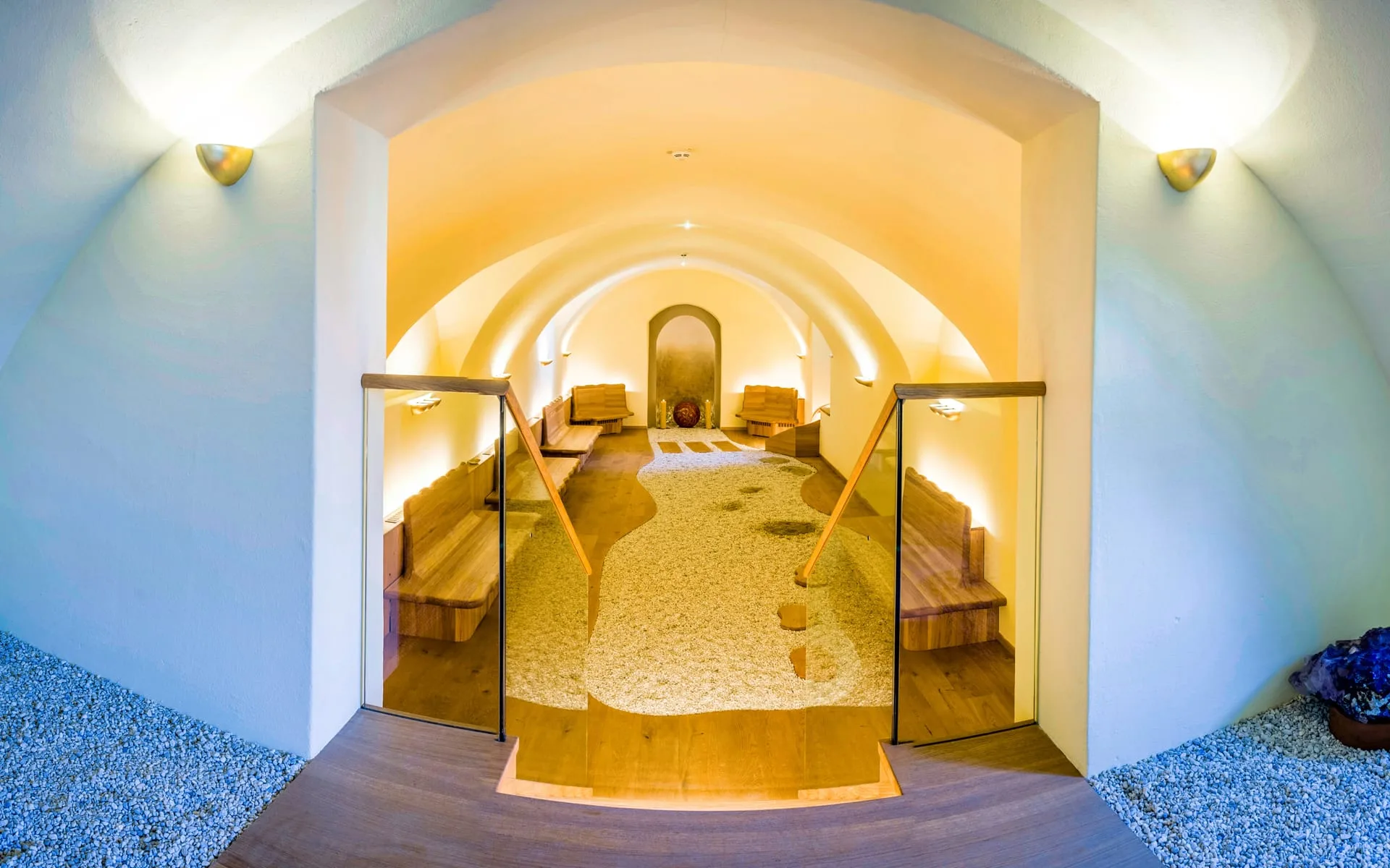 Grotte in Schloss Thalheim