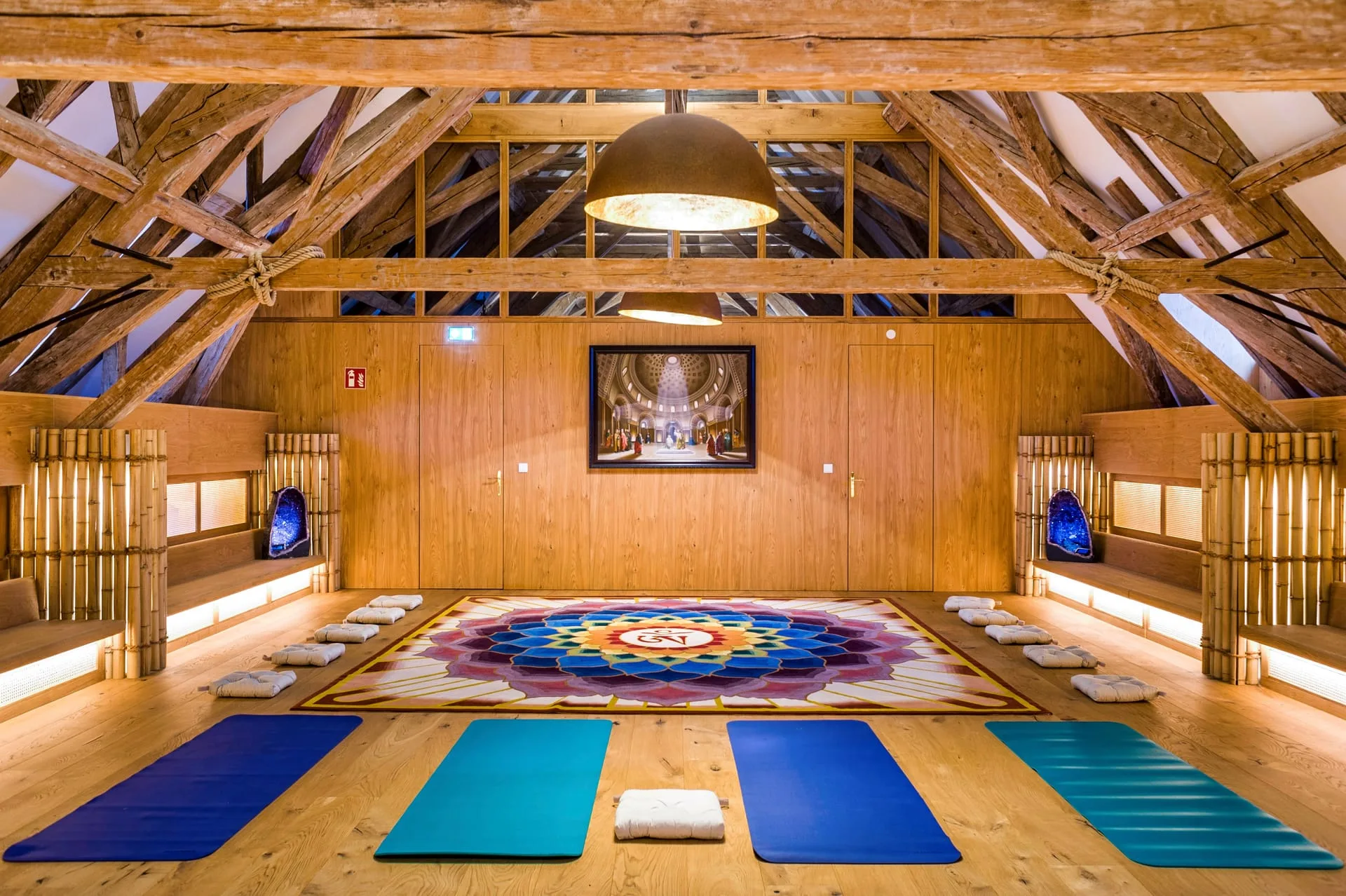 Yoga- und Meditationsraum in Schloss Thalheim
